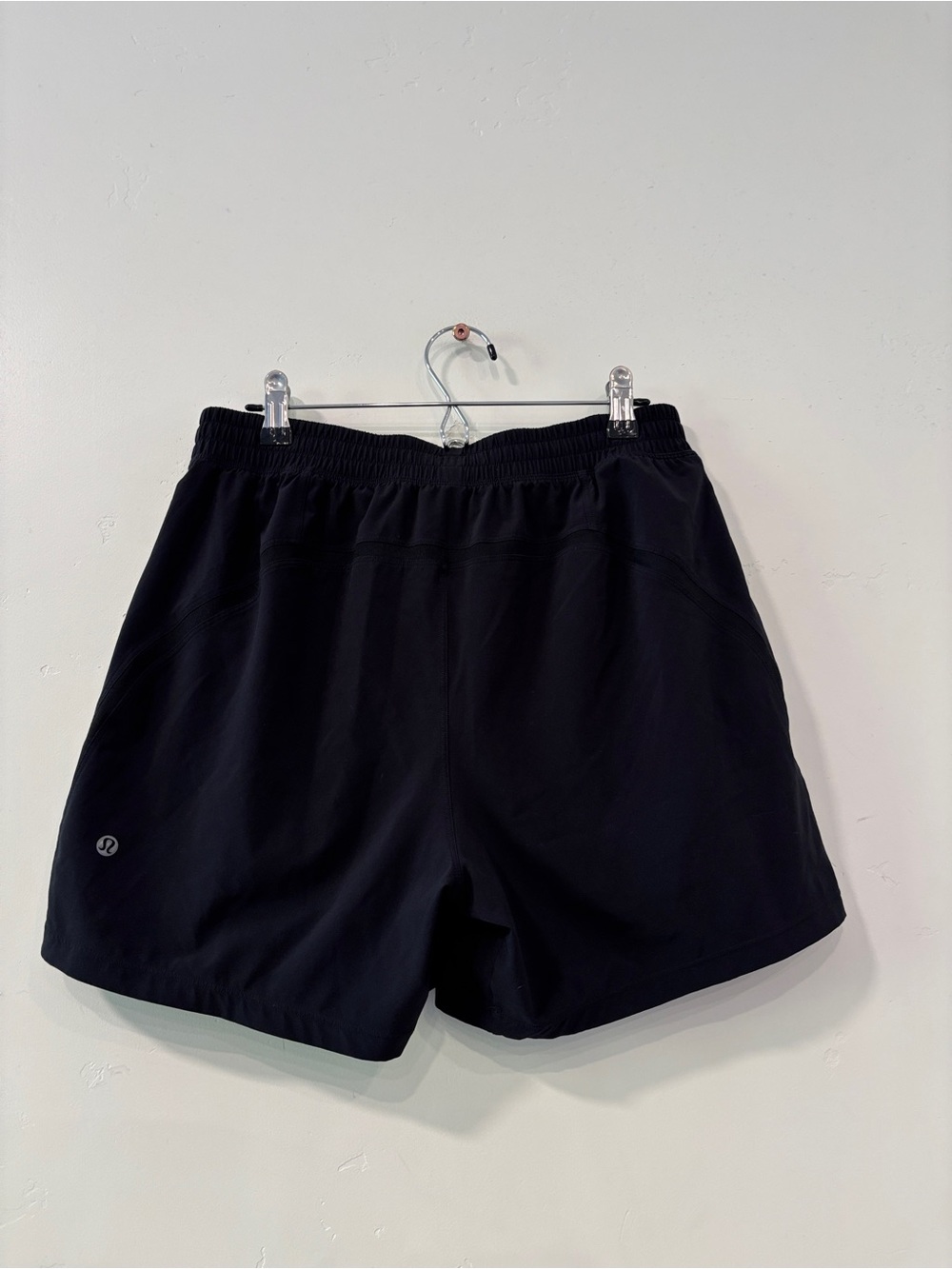 Lululemon Pace Breaker 5” Shorts Men’s Medium (Lined) Black Running Gym